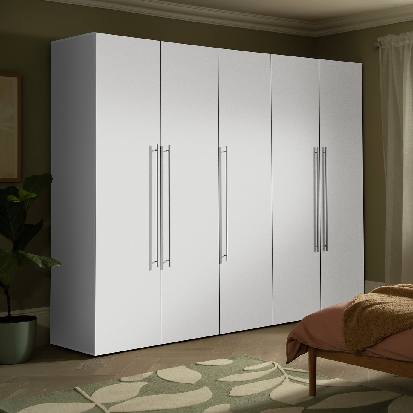 Habitat Atlas 5 Door Wardrobe