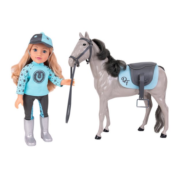 Buy DesignaFriend Horse Riding Outfit Set Doll accessories Argos