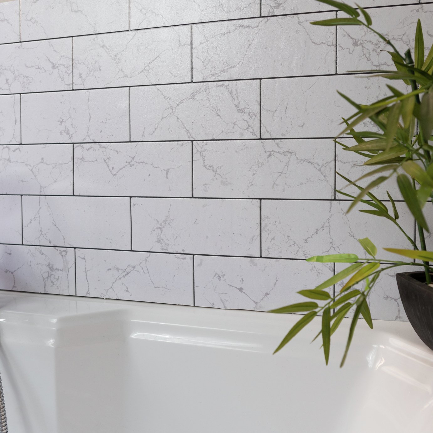 D-C-Fix Splendid Marble 3D Grey Wallpaper