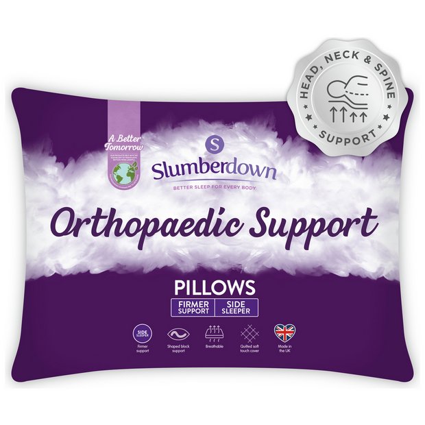 Side sleeper 2024 pillow argos