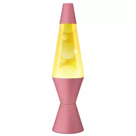 Lava 14.5in Coral Lava Lamp - Pink & Gold