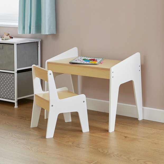 Kids table best sale and chairs argos