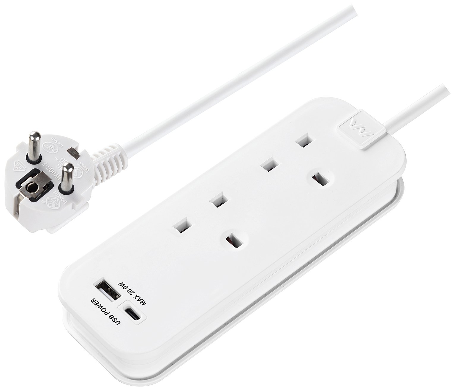 Masterplug UK to Europe Travel Adaptor