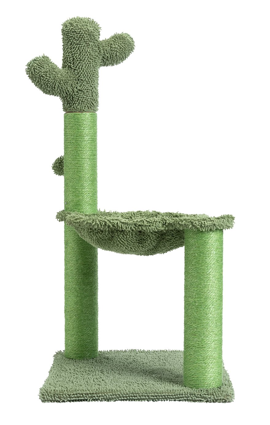 Cactus Cat Scratcher and Bed-Medium