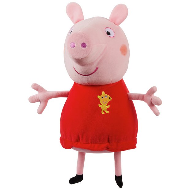 Peppa pig talking store soft toy