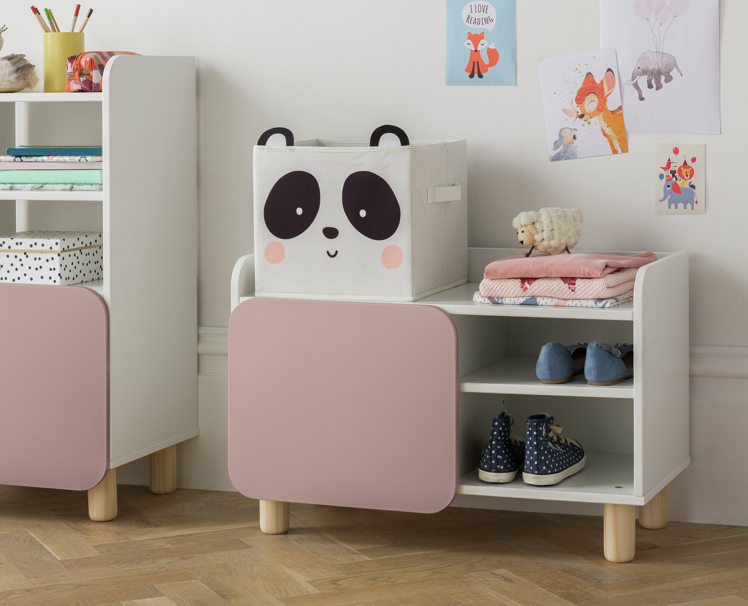 argos sling bookcase