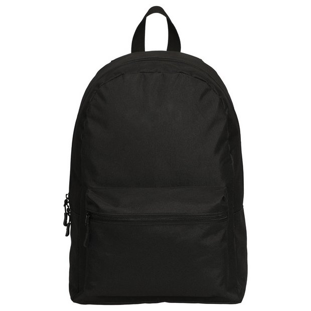 Buy Classic Backpack Black Backpacks Argos