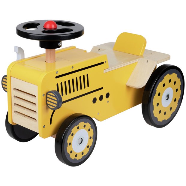 Wooden ride on tractor new arrivals