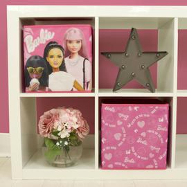Barbie Pack of 2 Storage Boxes