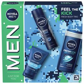 Nivea Men Feel the Kick Trio Toiletries Gift Pack