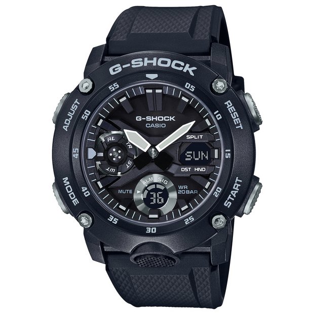 Buy G Shock Mens Black Chronograph Watch Men s watches Argos