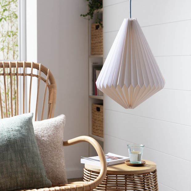 Habitat paper deals lampshade