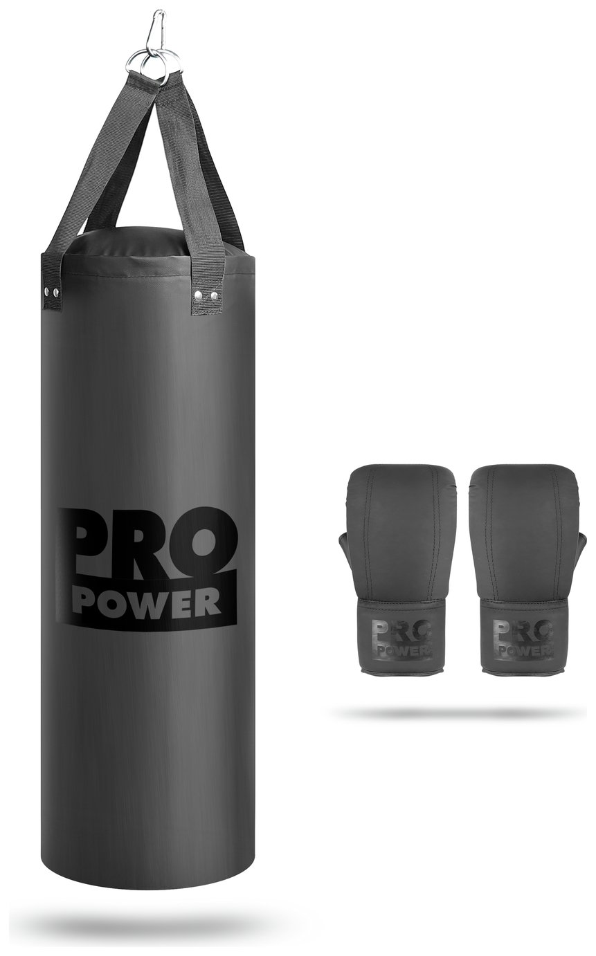 Pro Power 3 ft Punchbag With Gloves
