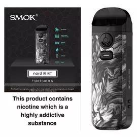 Smok Nord Black Grey 4 Fluid Vape Kit