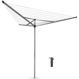 Brabantia Essential 30m 3 Arm Rotary Airer with Ground Tube