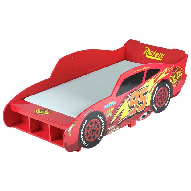 Buy Disney Lightning McQueen Car Toddler Bed Frame Red Kids beds Argos