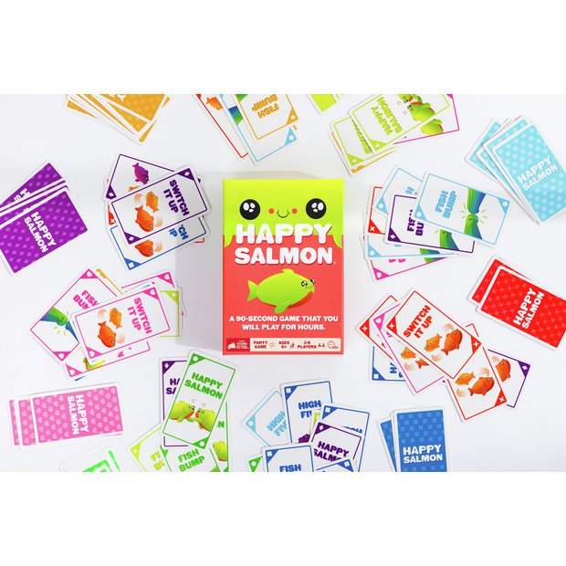Get slap-happy with Happy Salmon - The Board Game Family