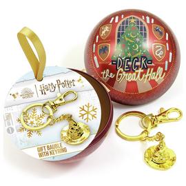 Harry Potter Gold Plated Sorting Hat Bauble Keyring