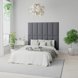 Crushed velvet headboard argos deals