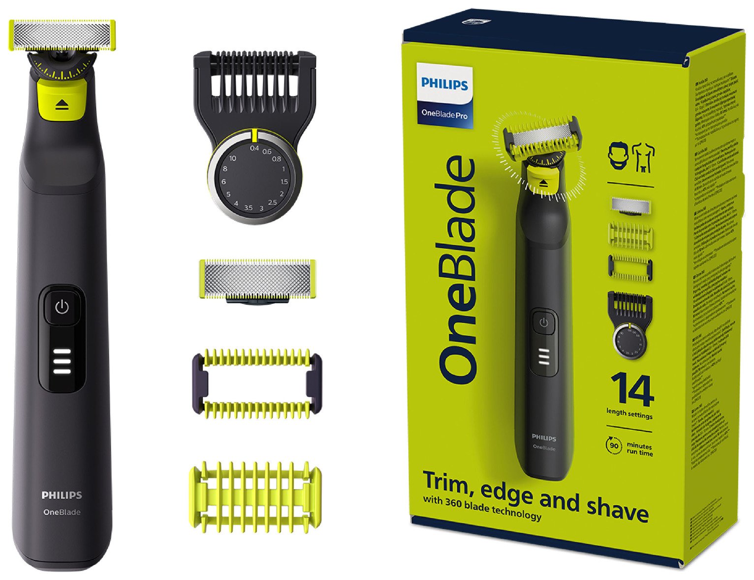 Philips OneBlade Pro 360 Beard & Body Trimmer QP6541/15