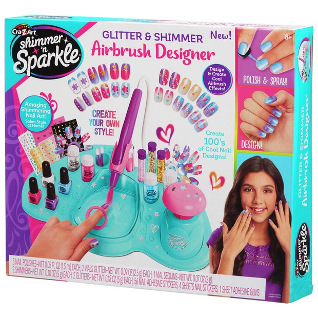 Buy Shimmer N Sparkle Airbrush Nail Designer, Makeup and beauty toys