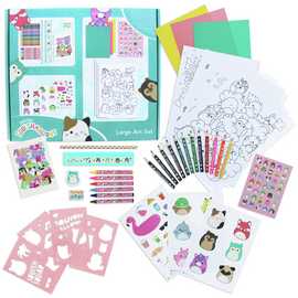 Squishmallows Large Art Colouring Set