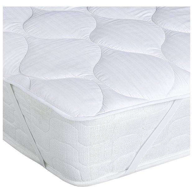 Cot bed mattress topper clearance argos