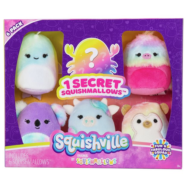 Squishville by Squishmallows Vacation Squad 2 Plush Toy - 10 pack