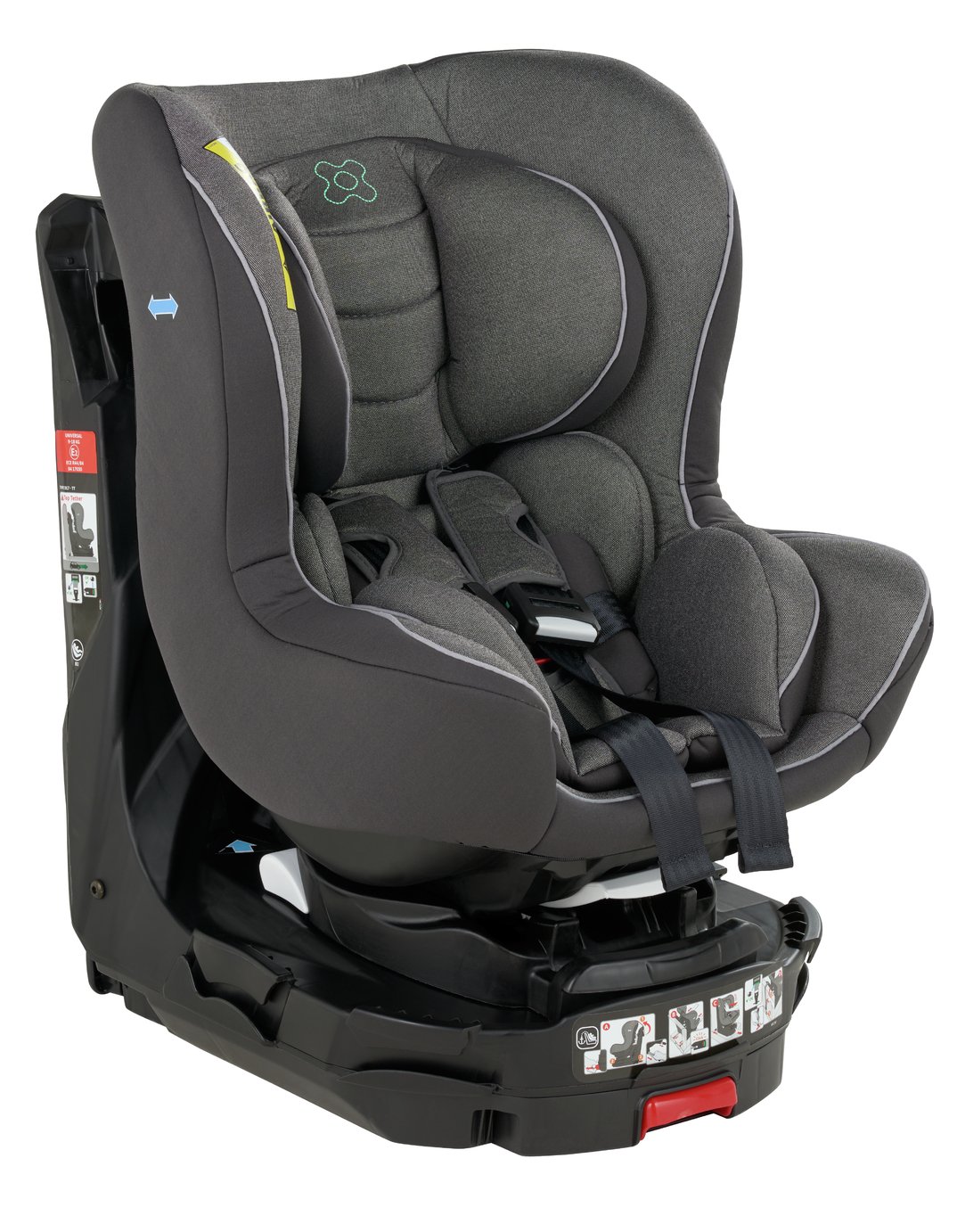 owl and button isofix car seat
