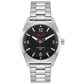 Hugo Men's Silver Coloured Stainless Steel Watch