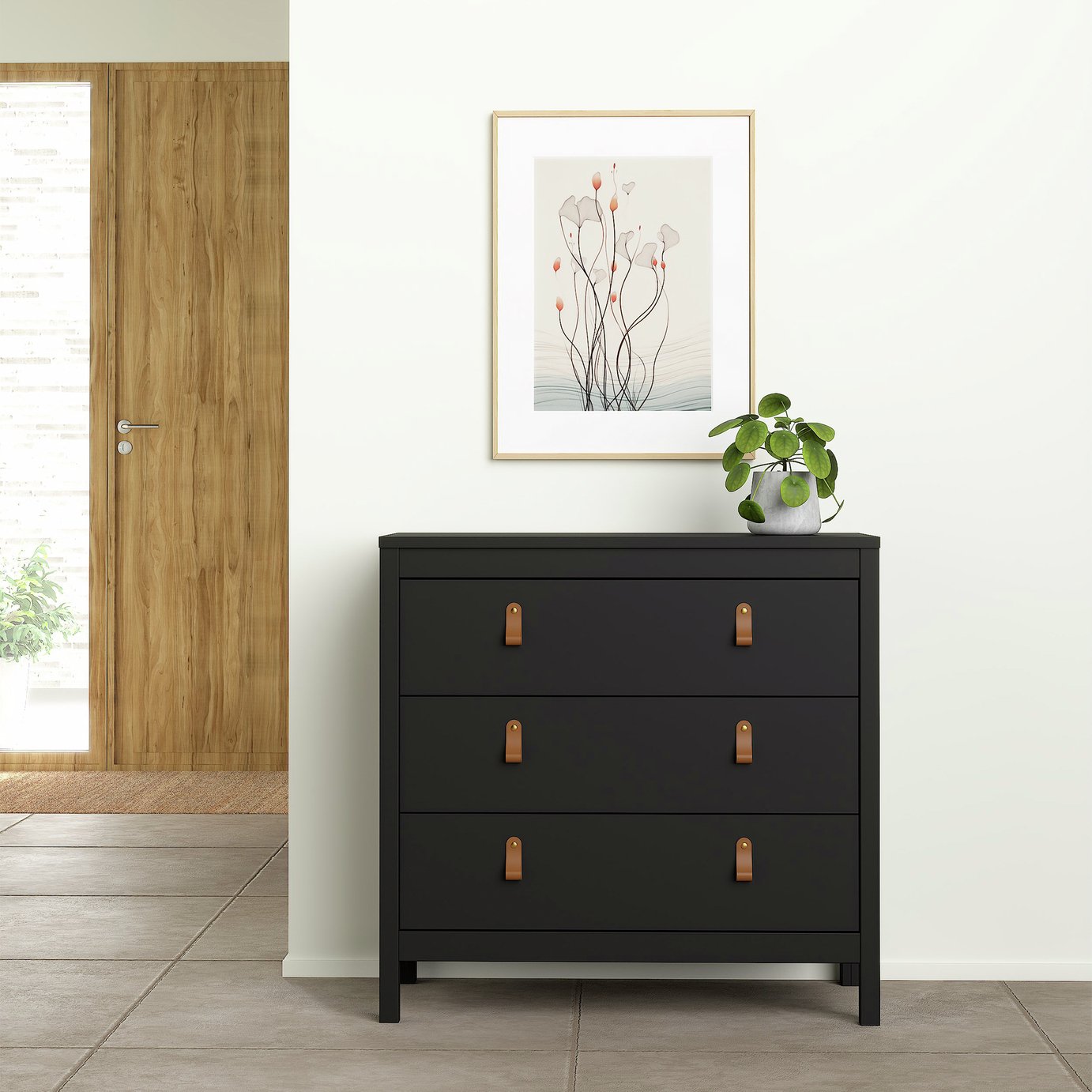 Tvilum Madrid 3 Drawer Chest