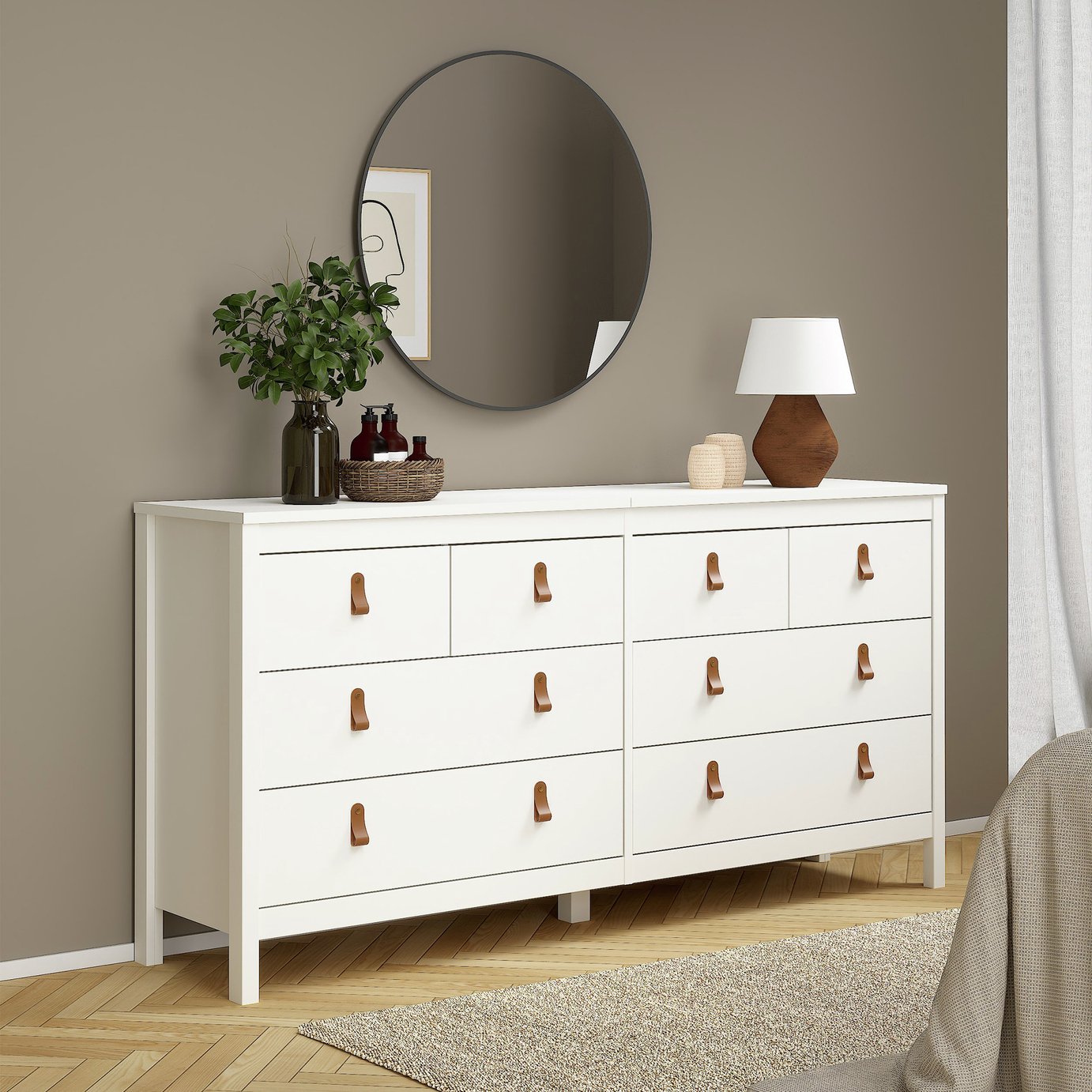 Tvilum Madrid 8 Drawer Chest