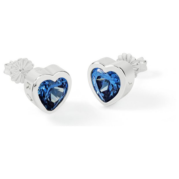 Argos shop sapphire earrings