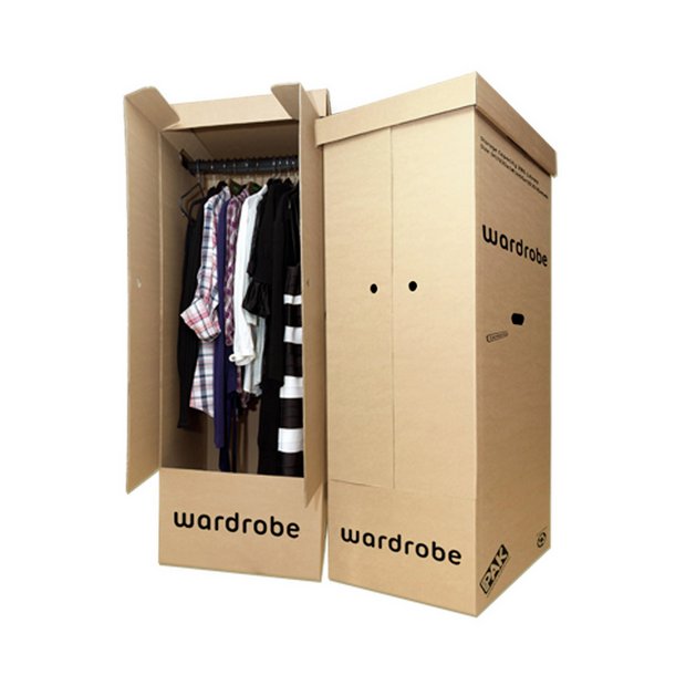 Buy Storepak Wardrobe Box Set Of 2 Moving House Packs And