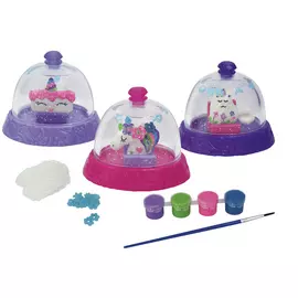 Chad Valley Make and Paint Glitter Water Domes Craft Kit