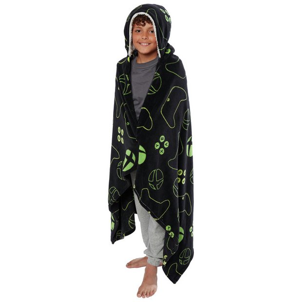 Buy Xbox Super Soft Fleece Hooded Blanket Pyjamas Argos