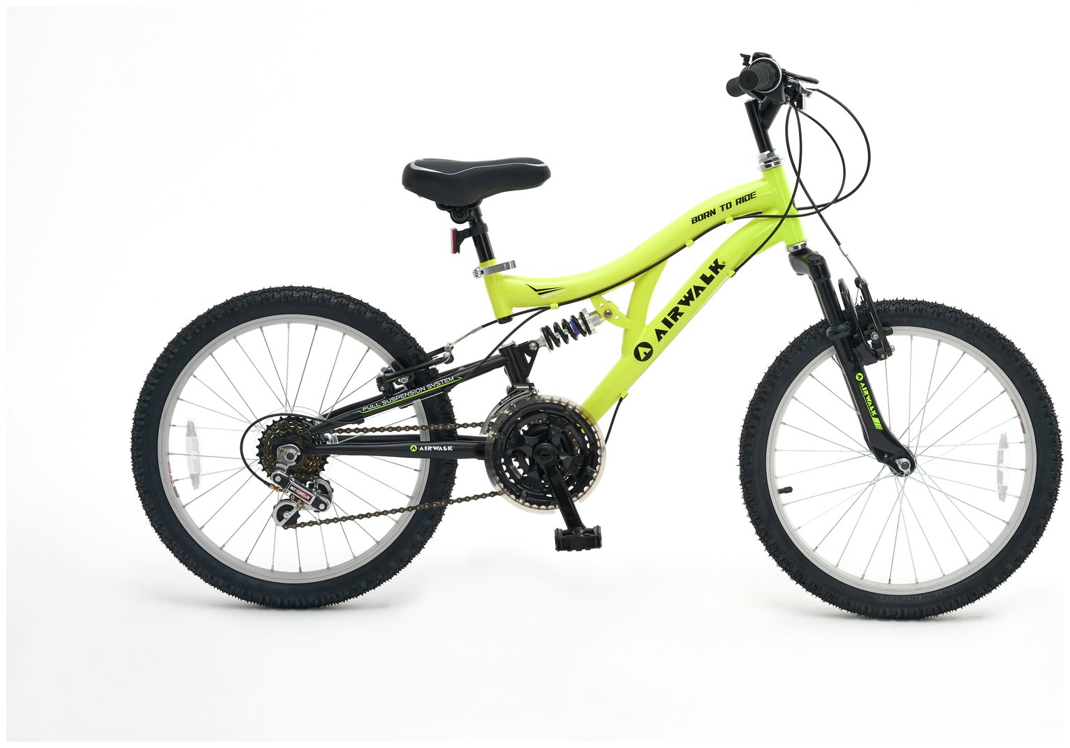 Airwalk 20 inch Wheel Size Kids Mountain Bike - Yellow