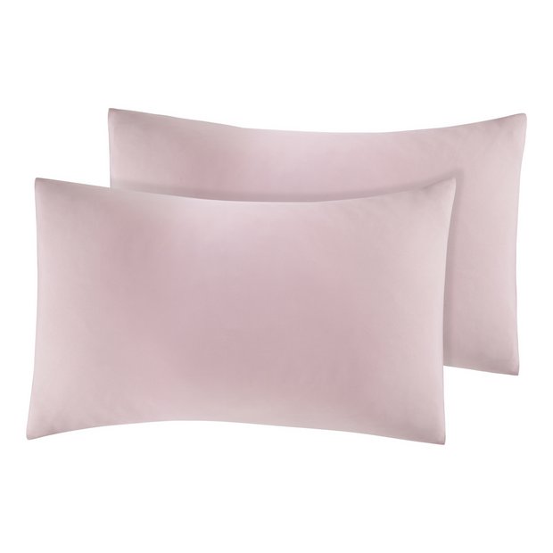Buy Argos Home Easycare Polycotton Standard Pillowcase Pair | Pillowcases | Argos