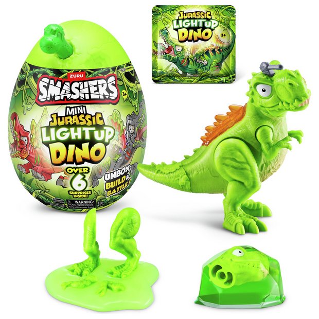 Buy Zuru Smashers Jurassic Mini Light-up Dino Playset