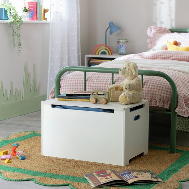 Buy Habitat Kids Joni Toy Box - White | Toy boxes | Argos