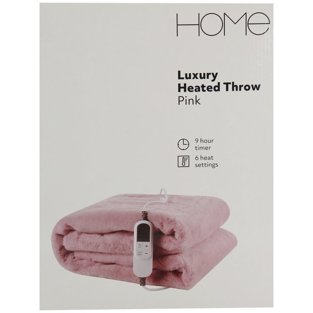 Argos best sale heated throw