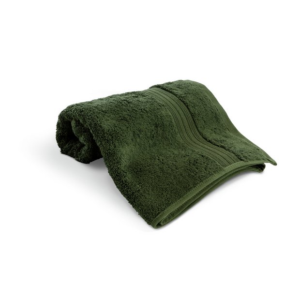 Green fingertip online towels