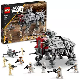 LEGO Star Wars AT-TE Walker Set with Droid Figures 75337