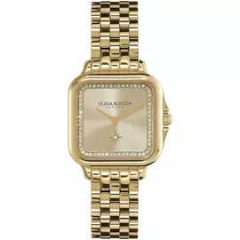 Olivia Burton Gold Colour IP Stainless Steel Bracelet Watch