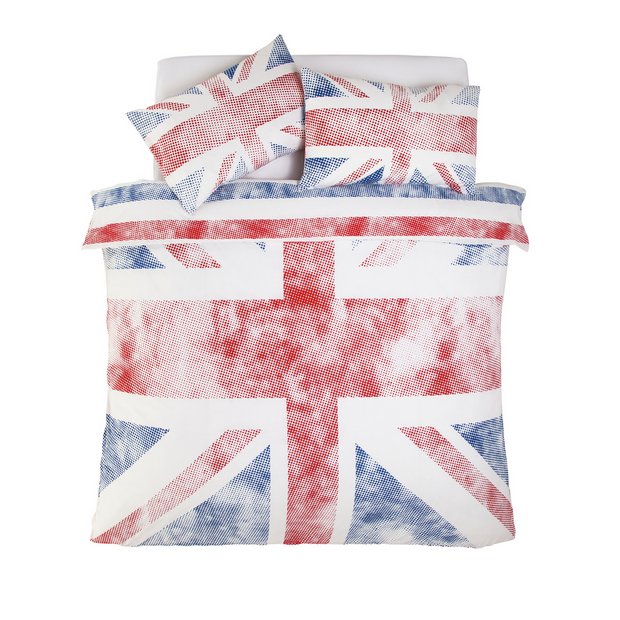 Buy Argos Home Union Jack Bedding Set Double Duvet Cover