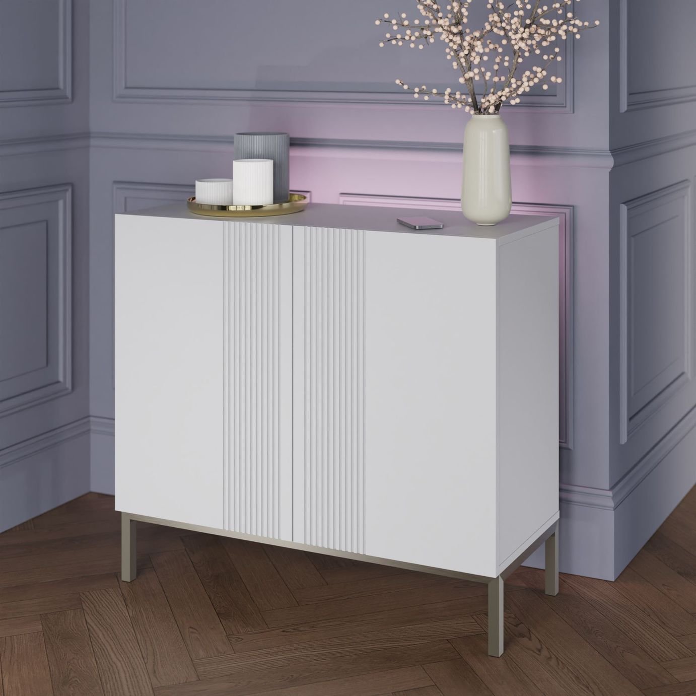 Frank Olsen Iona 2 Door Sideboard - White