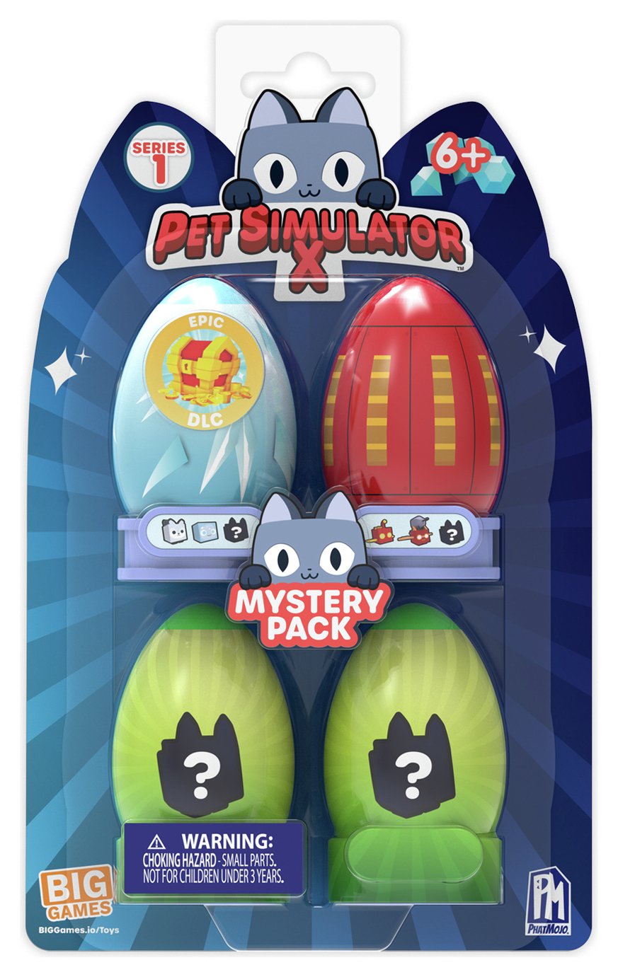 Pet Simulator X Mystery Pets 4 Pack