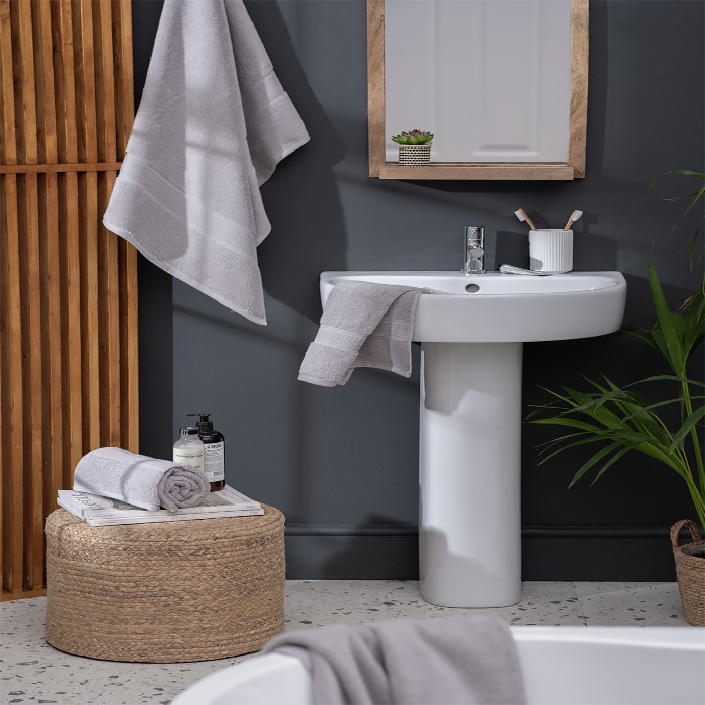 Habitat Supersoft 2 Pack Hand Towel