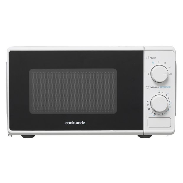 Argos deals green microwave