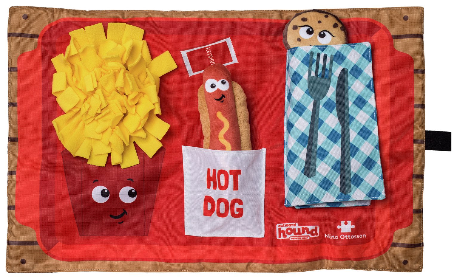 Nina Ottosson Activity Matz Puzzle Mat Dog Toy